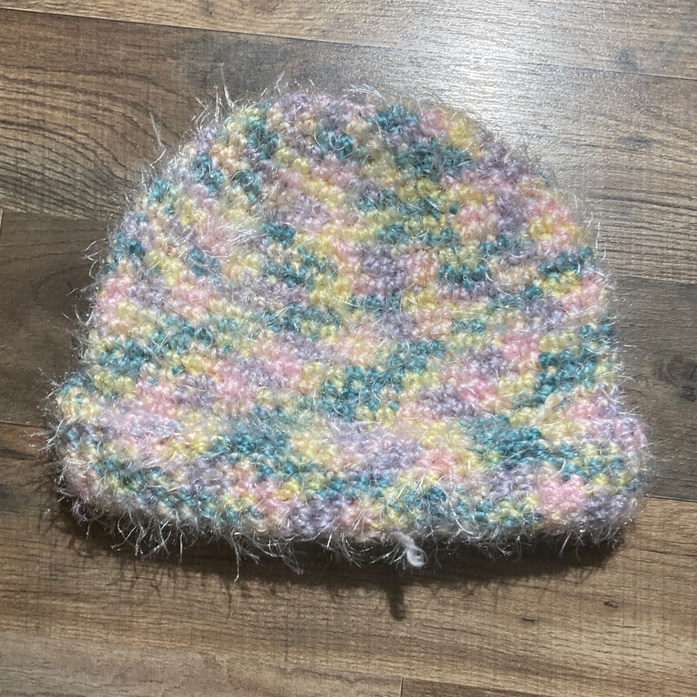 Multicolor Knitted Kids Beanie